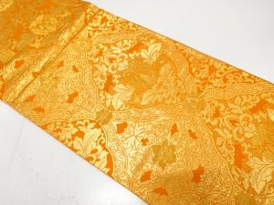 華紋織り出し　袋帯